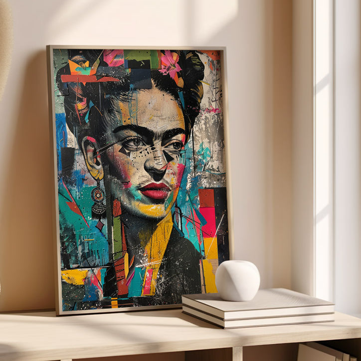 Frida Kahlo Modern Art Portrait