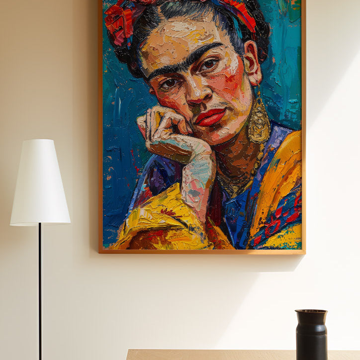 Frida Kahlo Impressionist Portrait