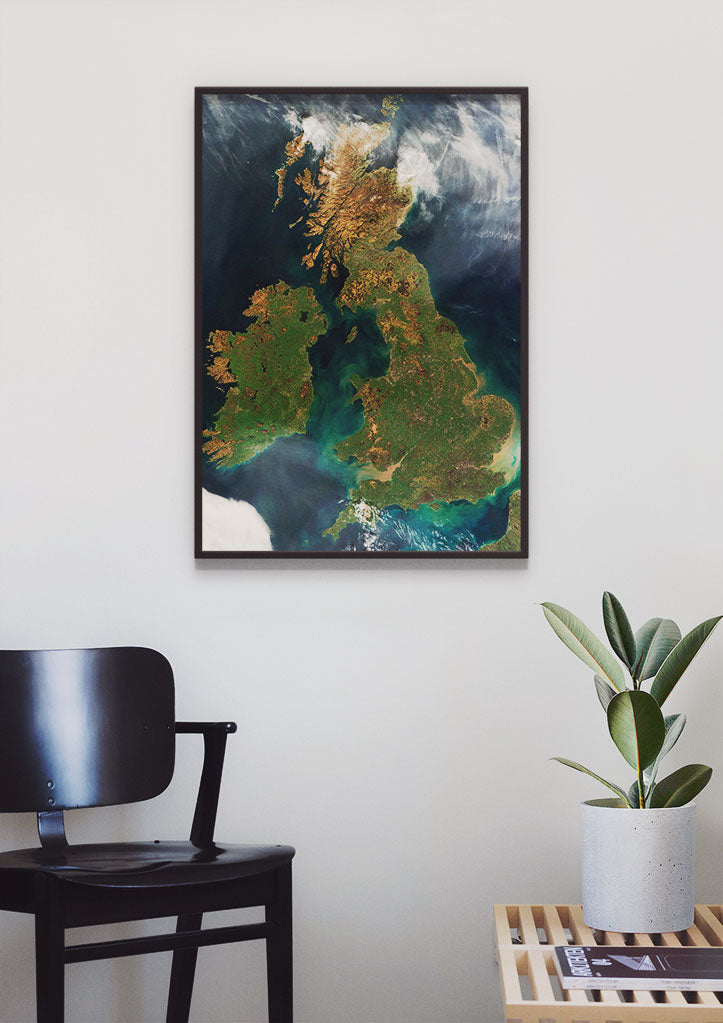 Satellite Picture of the British Isles