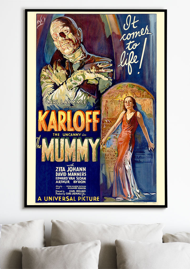 The Mummy (1932) Vintage Movie Poster