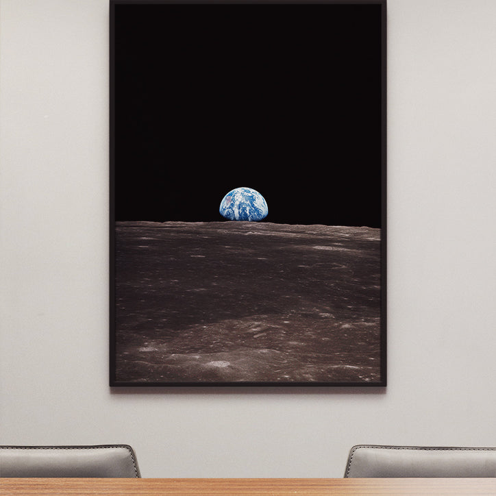 Earthrise by NASA Poster