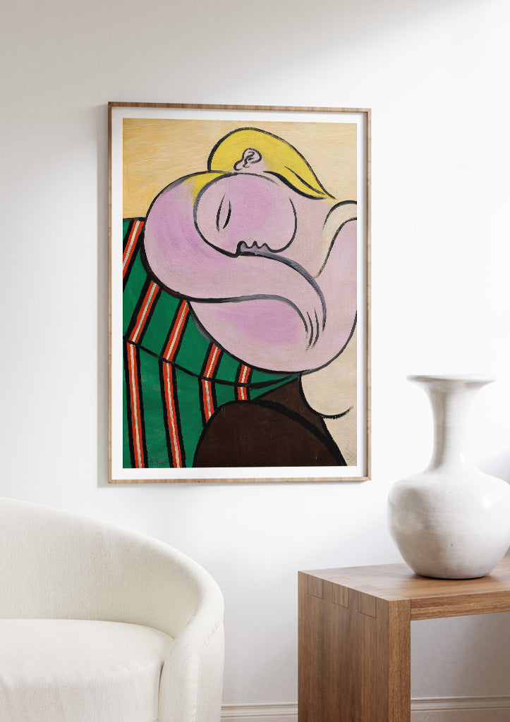 Picasso Art Print - Woman with Yellow Hair