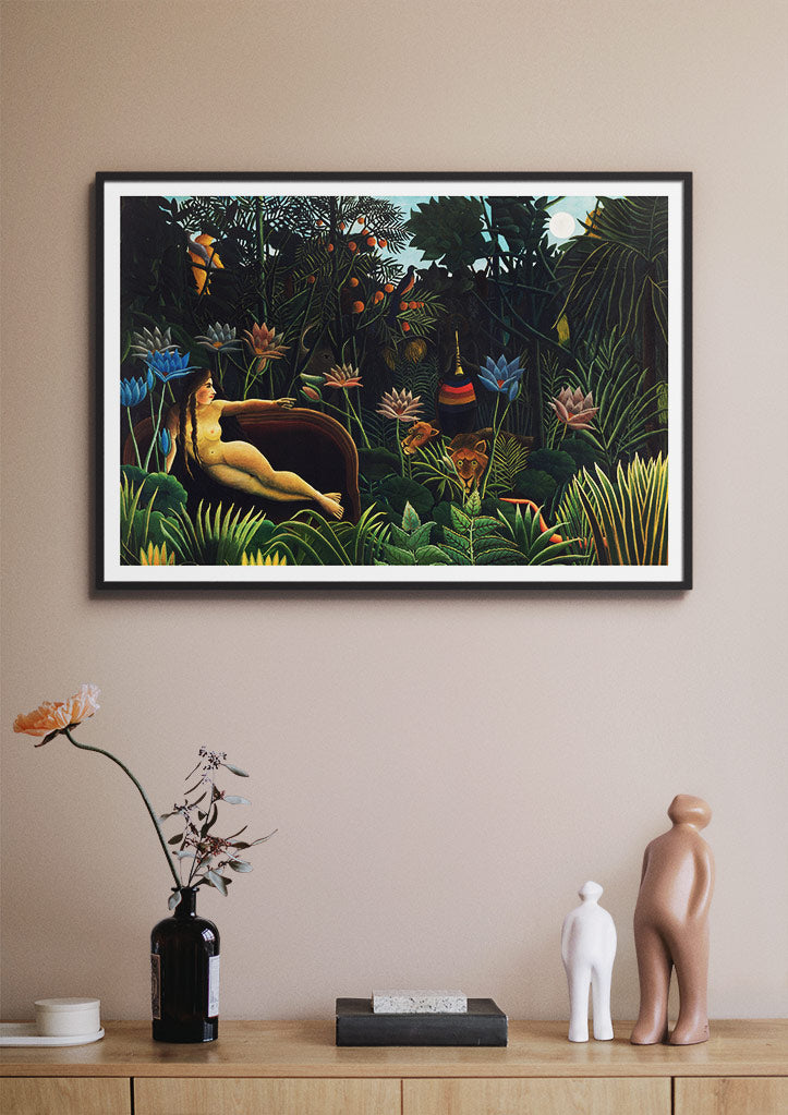 Henri Rousseau Art Poster - The Dream