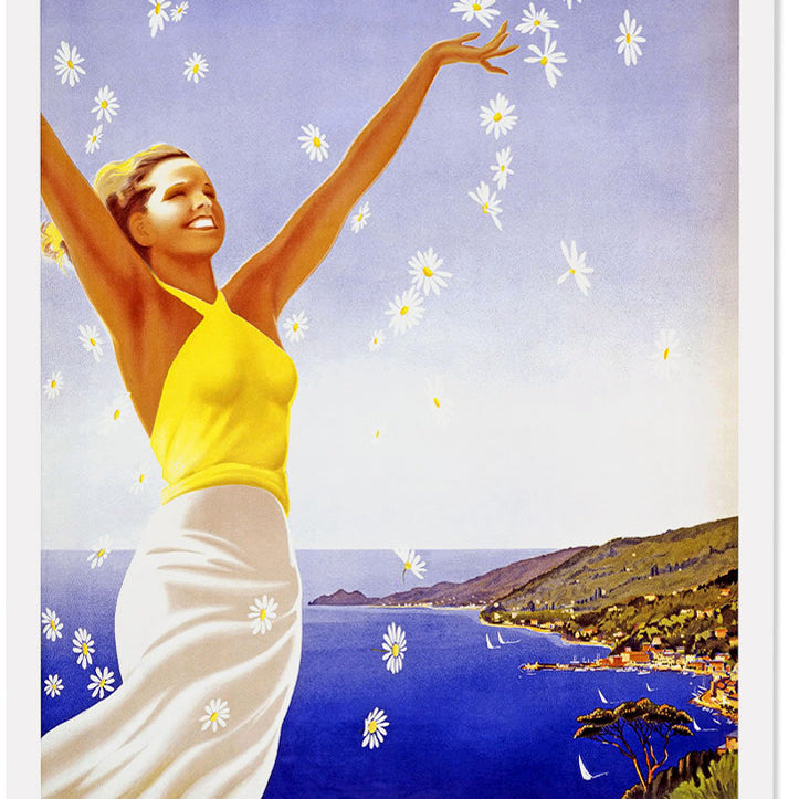 Santa Margherita Travel Poster