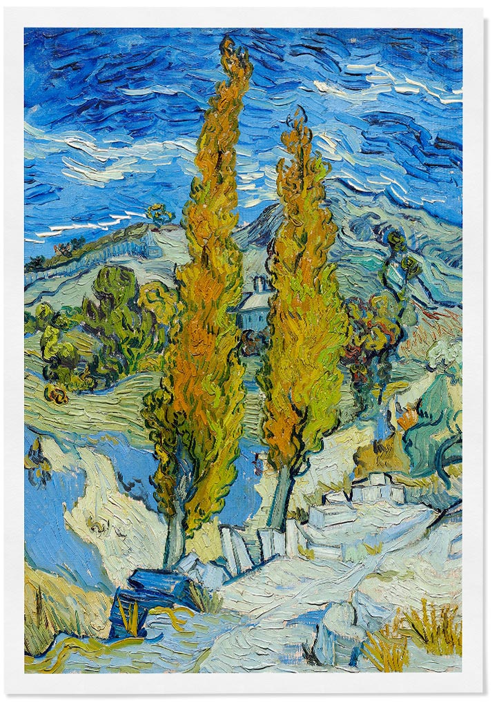Vincent van Gogh - The Poplars at Saint-Rémy