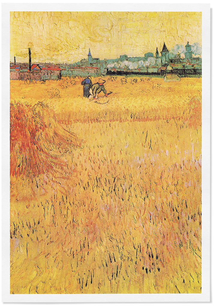 Vincent van Gogh - Wheat Fields near Auvers