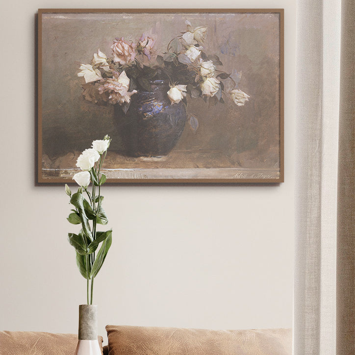 Abbott Handerson Thayer Art Print - Roses