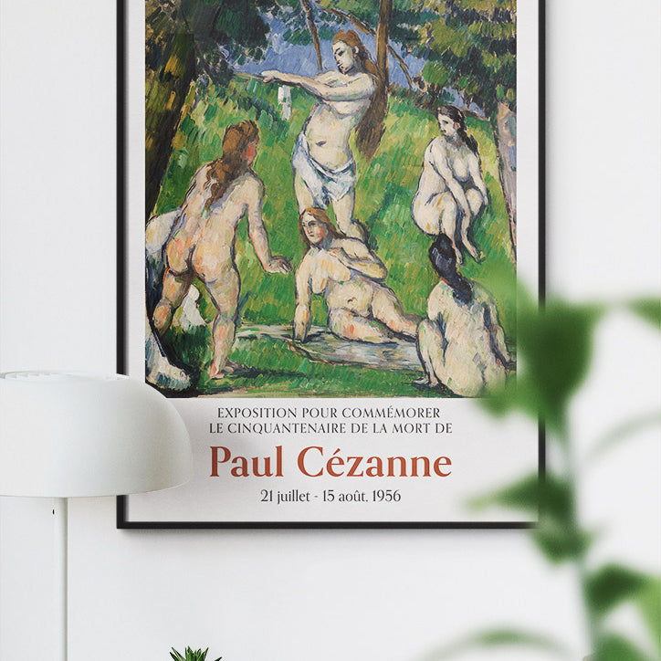 Cezanne Five Bathers Wall Art