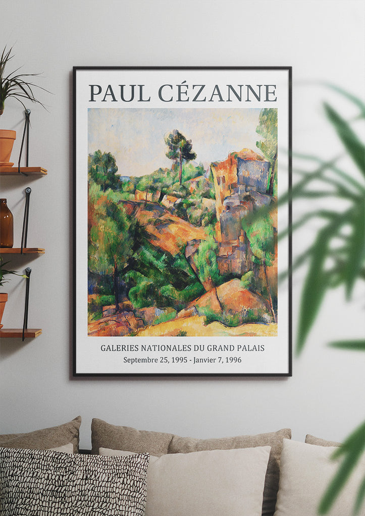 Cezanne Art Print - Bibemus Quarry