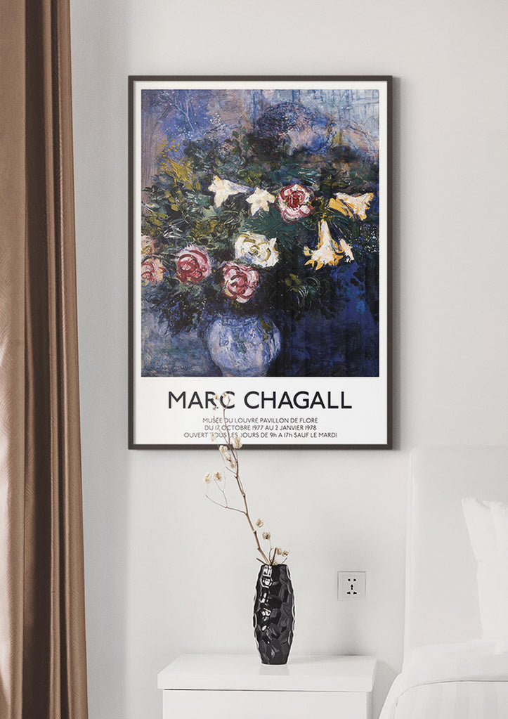Chagall Flower Painting