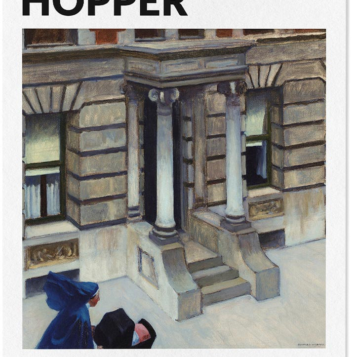 Edward Hopper New York Pavements Art Print