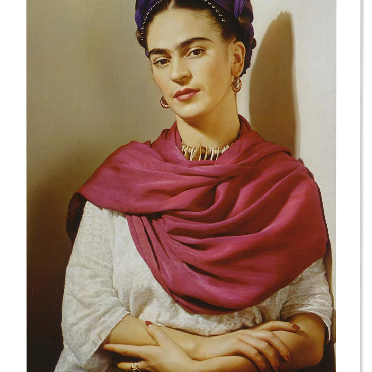 Frida Kahlo Colour Portrait Poster