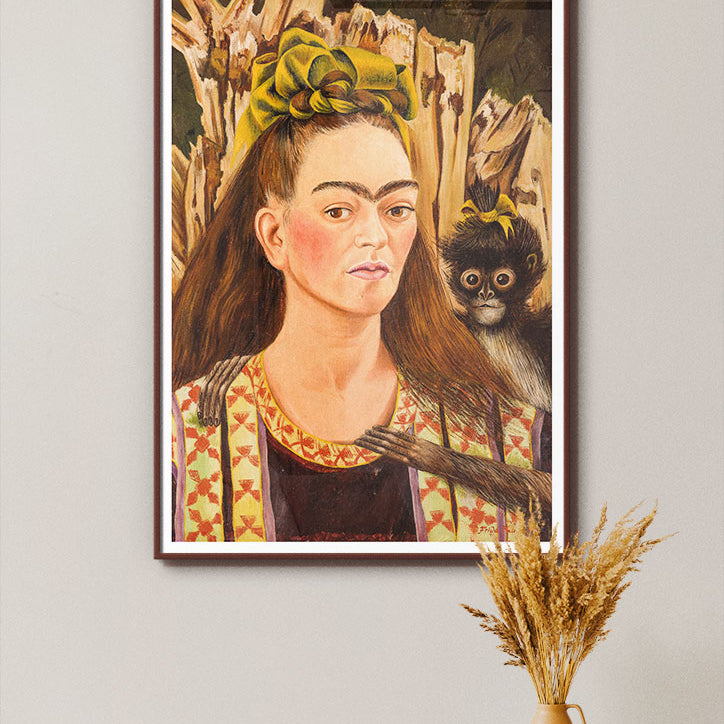 Frida Kahlo - Self-Portrait with Monkey