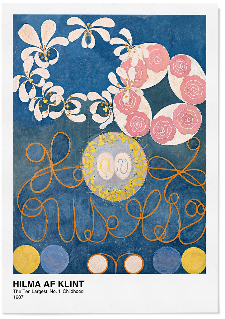 Hilma af Klint Art Print - Childhood (pt.1)