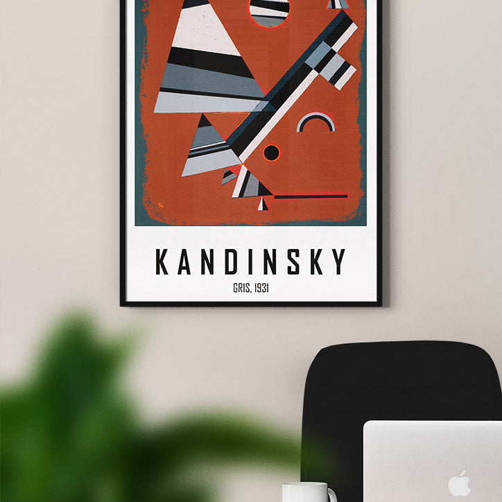 Wassily Kandinsky Art Print - Gris