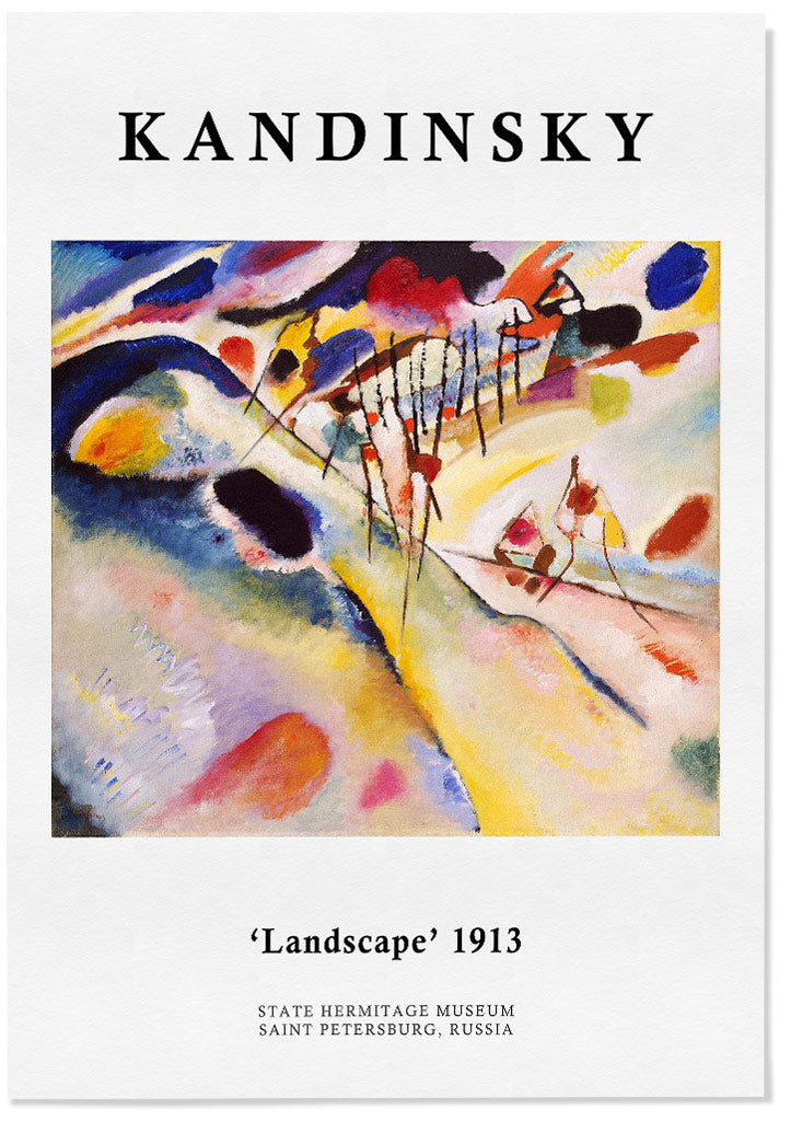 Wassily Kandinsky Art Prints | Mid-Century Modern Wall Art – Posterist