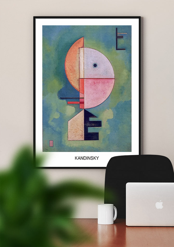 Wassily Kandinsky Upward Painting Poster