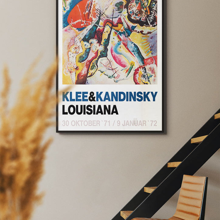 Wassily Kandinsky & Paul Klee Exhibition Poster