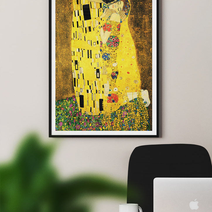 Gustav Klimt Art Print - The Kiss