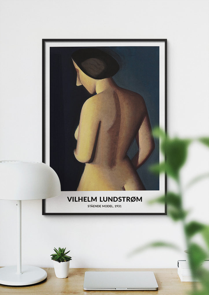 Vilhelm Lundstrom Poster - Staende Model