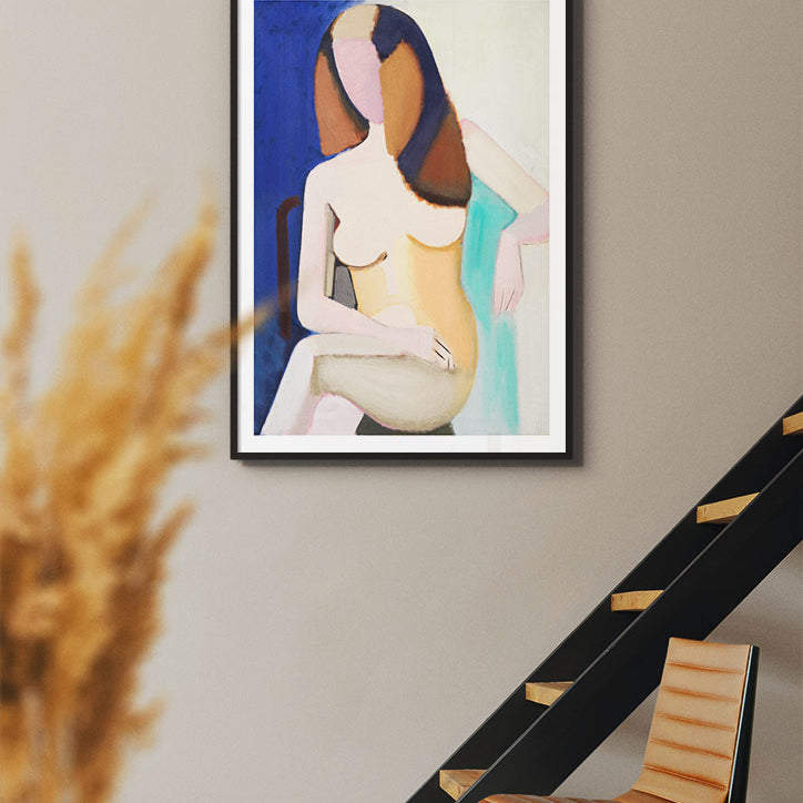 Vilhelm Lundstrom Art Print - Sitting Model