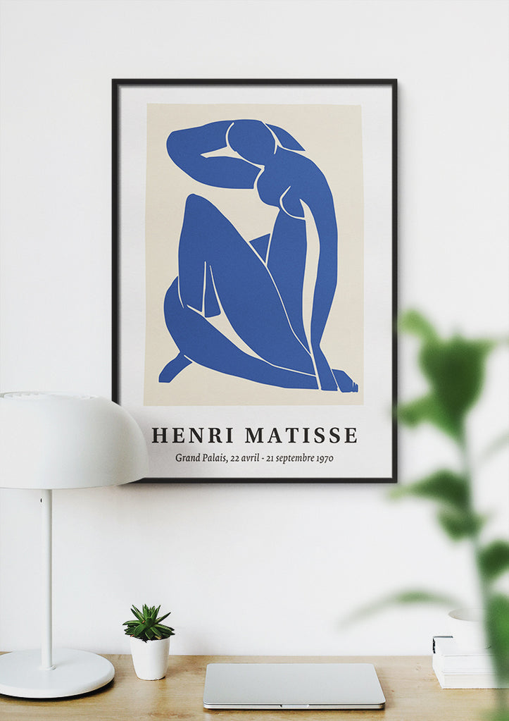 Henri Matisse Cut-Out Print - Blue Nude