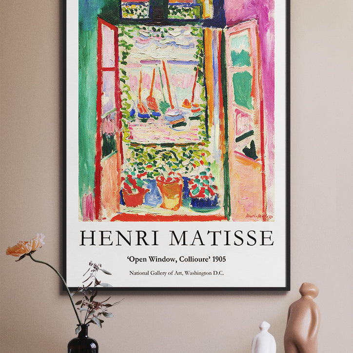Henri Matisse 'The Open Window' Art Print