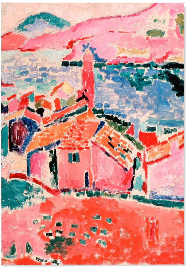 View of Collioure by Henri Matisse Art Print