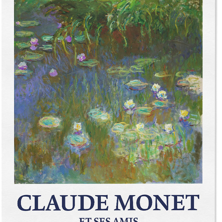 Claude Monet - Water Lilies Art Print