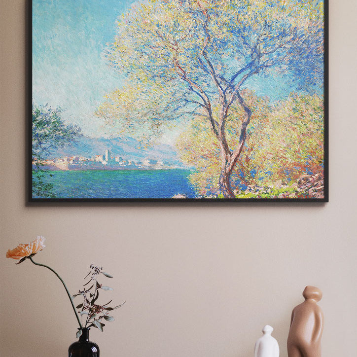 Claude Monet Print - Antibes Seen from La Salis