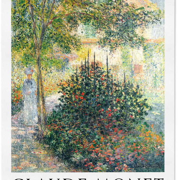 Camille Monet in the Garden in Argenteuil