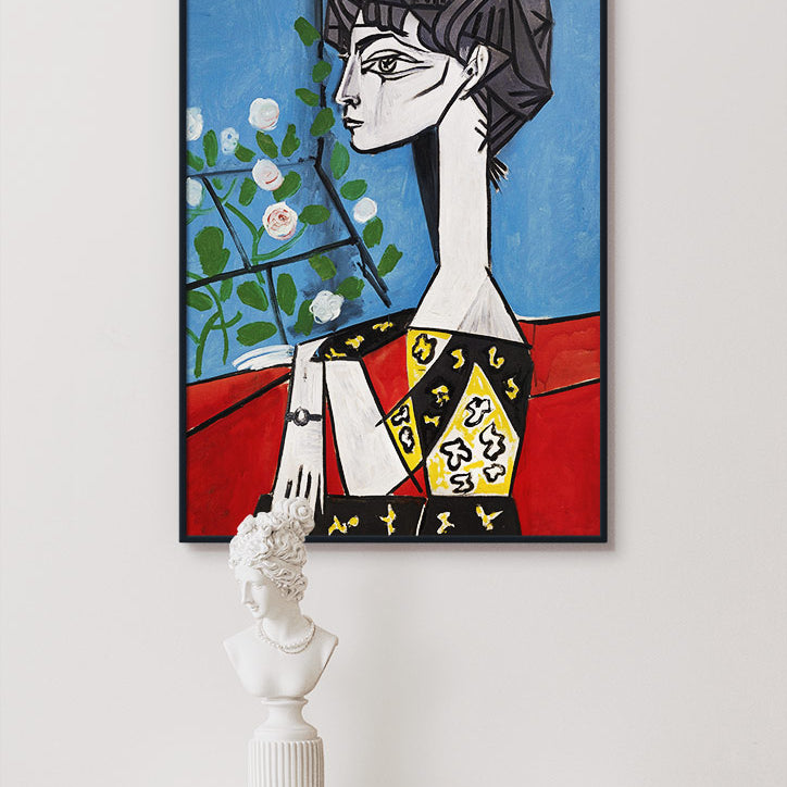 Pablo Picasso Print - Jacqueline with Flowers