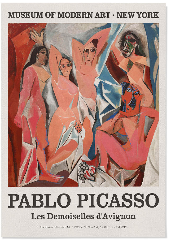 パブロ・ピカソ、Les Demoiselles d'Avignon Les Demoiselles d'Avignon by Pablo Picasso