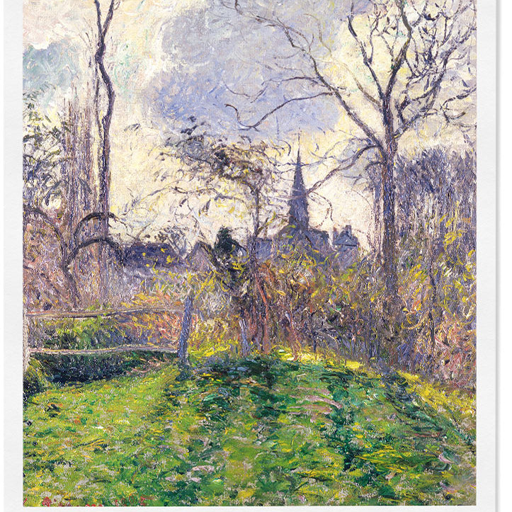 Camille Pissarro Poster - The Bell Tower of Bezincourt