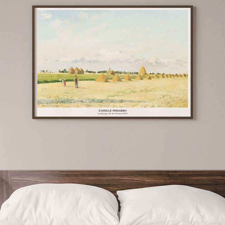 Camille Pissarro - Landscape, Ile-de-France