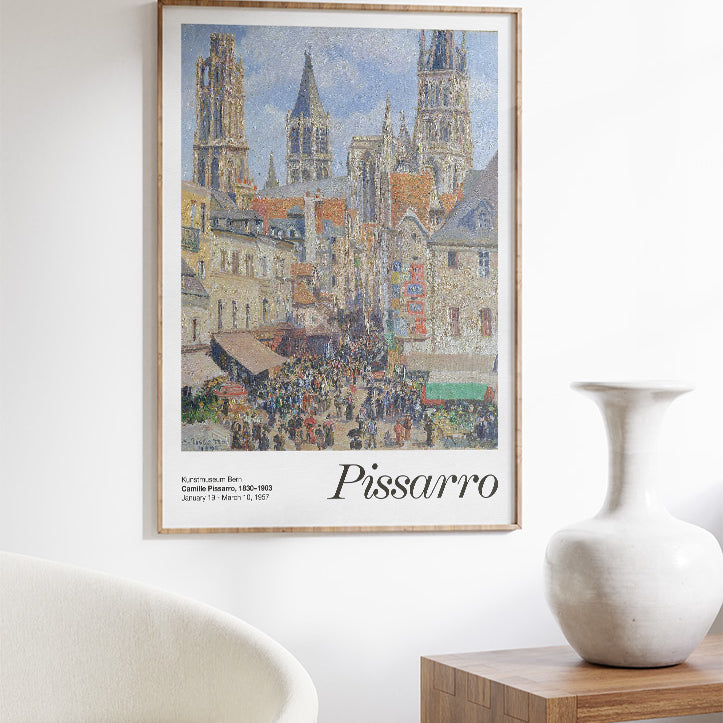 Camille Pissarro - Rue de l'Épicerie, Rouen