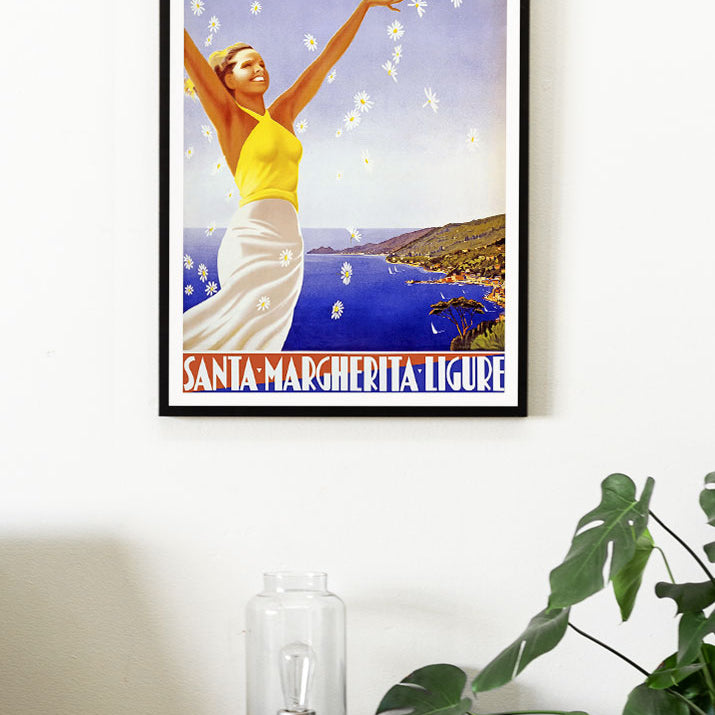 Santa Margherita Travel Poster