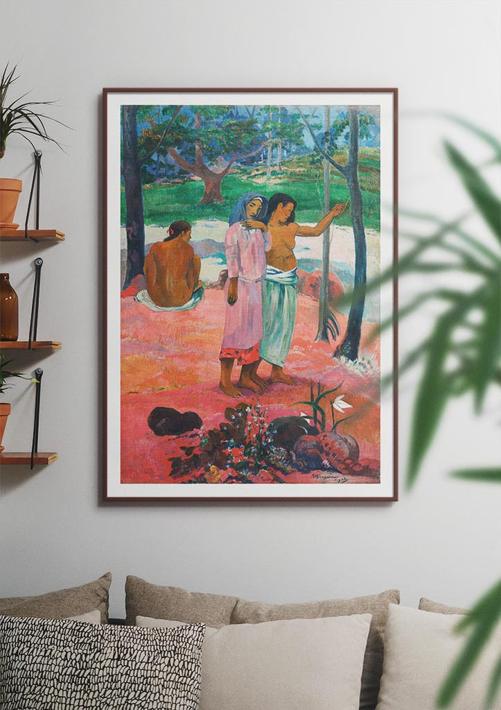 These beautiful art prints display the masterful creations of Paul Gauguin, one of the most significant post-impressionist painters of his era.