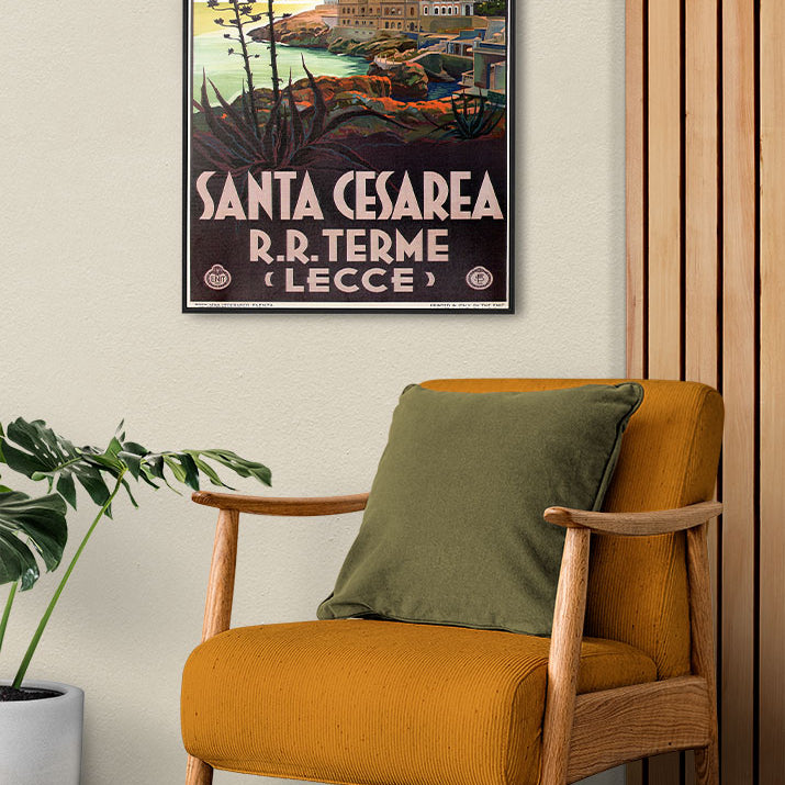 Santa Ceasarea Travel Poster