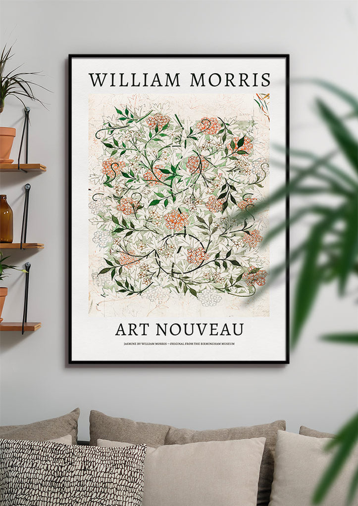 William Morris Jasmine Art Print
