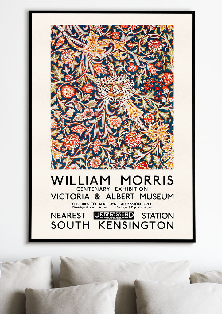 William Morris - Trent Exhibition Poster