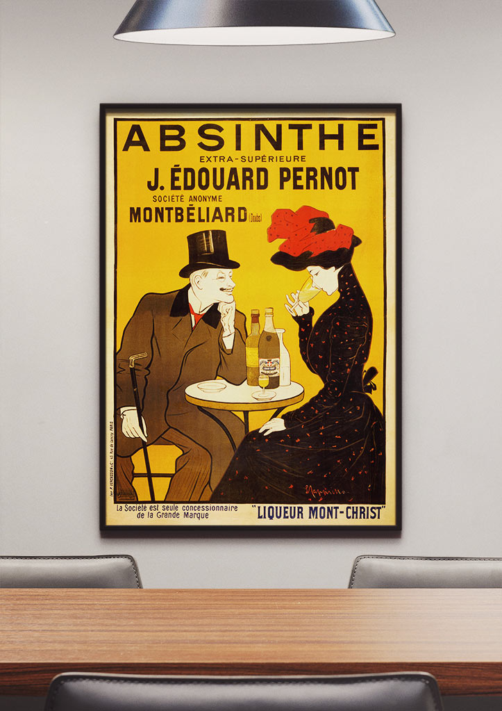 Absinthe Robette Advertisement Poster