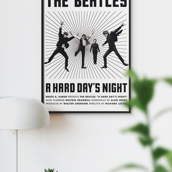 Beatles 'A Hard Day's Night' Poster