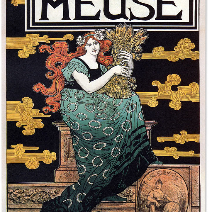 Vintage Beer Advertisement - Bieres de la Meuse