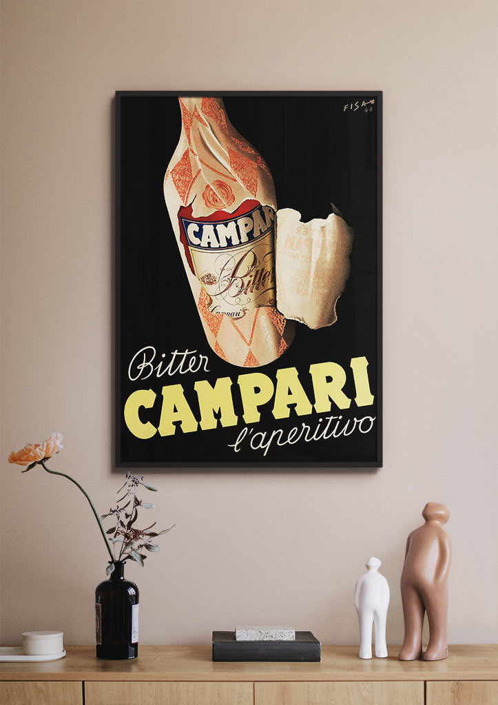 Retro Italian Campari Poster