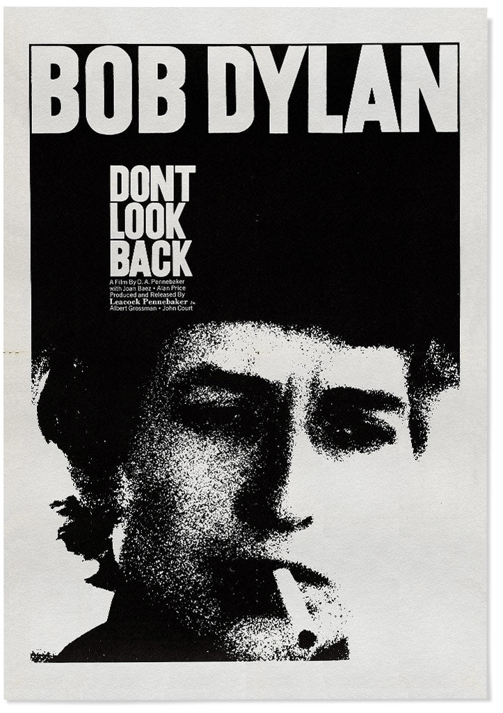 Bob Dylan 'Dont Look Back' Poster