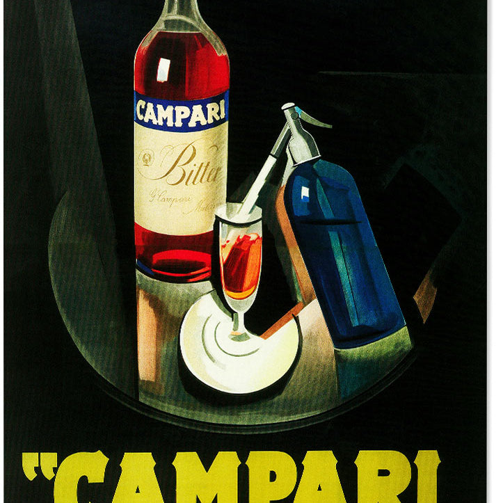 Campari Advertisement Poster by Nizzoli