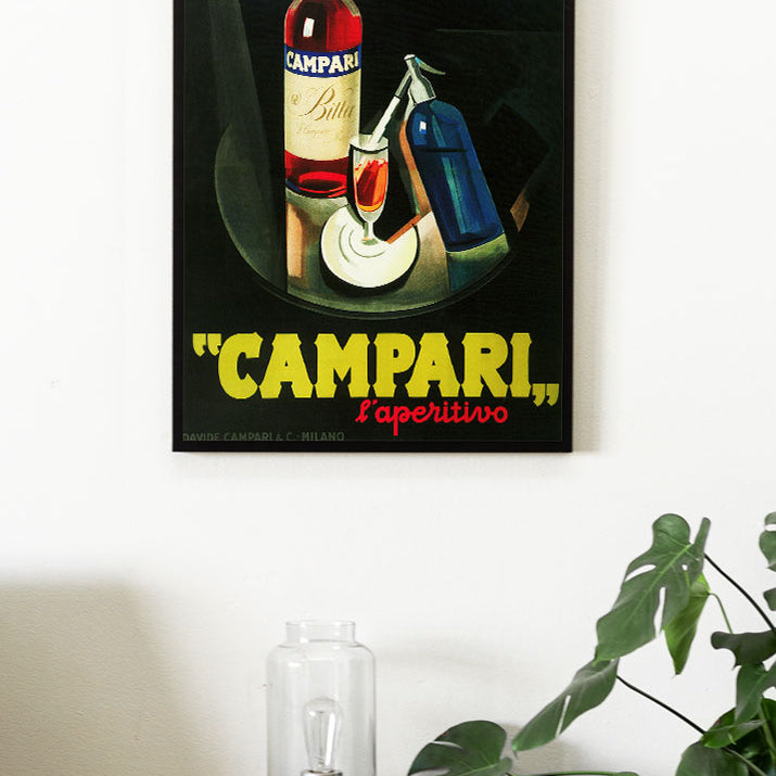 Campari Advertisement Poster by Nizzoli