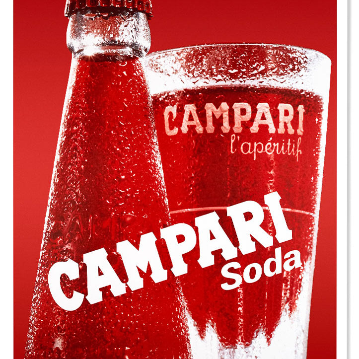 Campari Soda Vintage Ad Poster