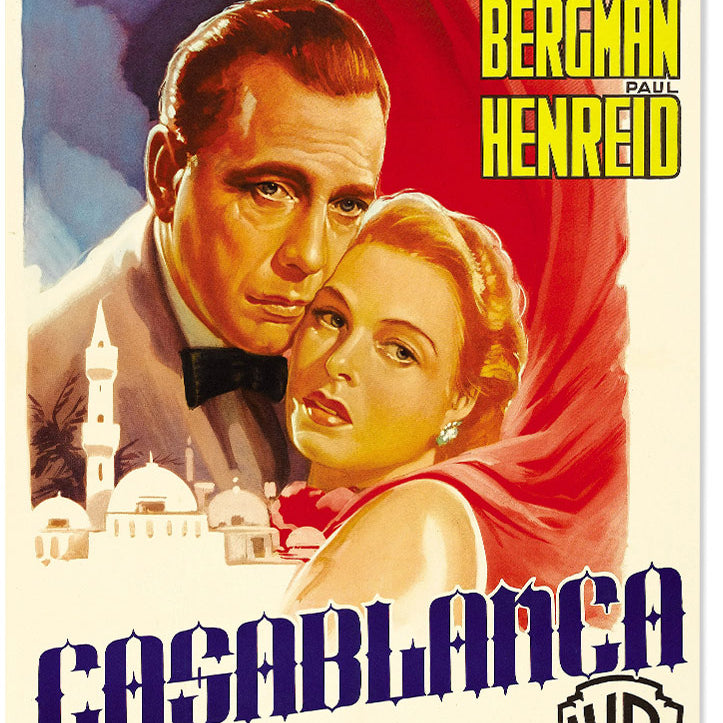 Casablanca Classic Movie Poster